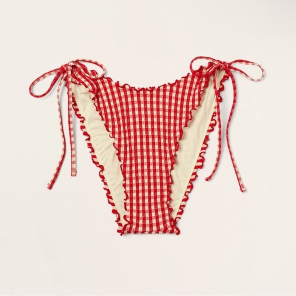 Parke x target gingham bikini bottom size medium